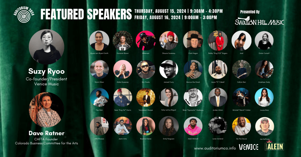 Speaker Lineup: Auditorium&nbsp;2024